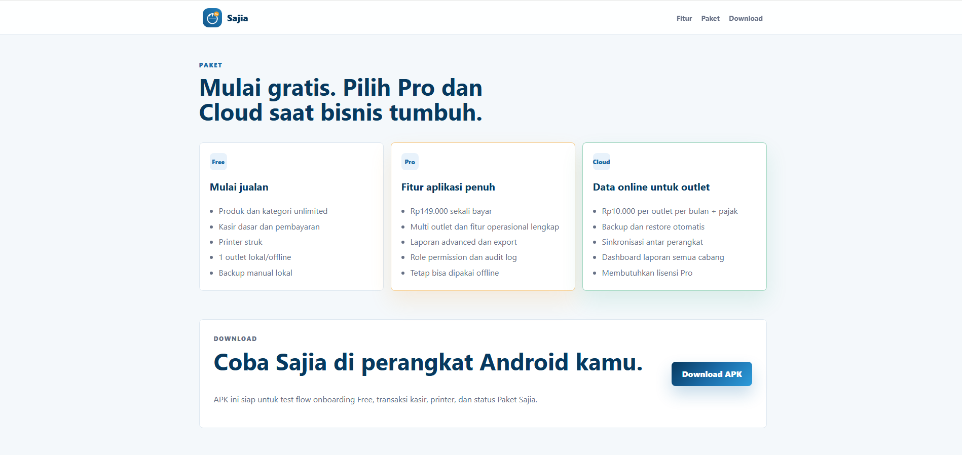 Kasata POS plans and application download